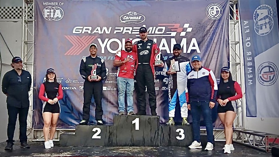 Giuseppe Rivas domina el Gran Premio Yokohama en apertura del campeonato nacional